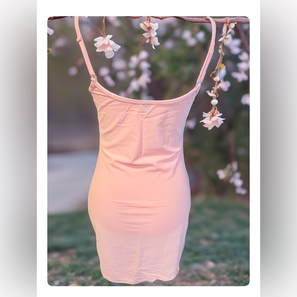 NWT Medium Dolls Kill Current Mood Pretty Imperfect Mini Dress in Pink - Picture 14 of 16